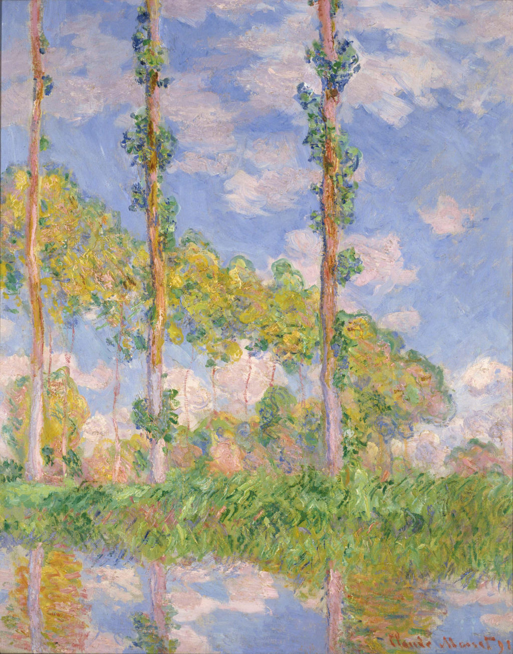Three Trees in Summer Claude Monet W1305 National Museum of Western Art, Tokyo